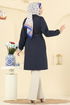 Trenchcoat 21195MPR1163-MS Navy Blue - Thumbnail