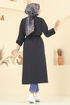 Trenchcoat 2512MSA980-MS Navy Blue - Thumbnail