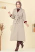 Trenchcoat 2516MSA980-MS Stone - Thumbnail