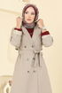 Trenchcoat 2516MSA980-MS Stone - Thumbnail