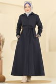 S.L. - Trenchcoat 2732SL432-MS Navy Blue