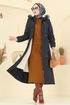 Trenchcoat 2814MSA980-MS Navy Blue - Thumbnail