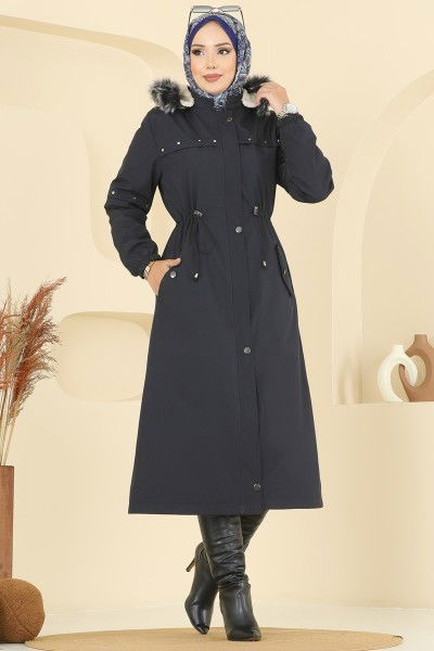M.S.A. - Trenchcoat 2818MSA980-MS Navy Blue