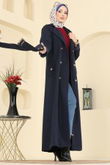 O.R.G. - Trenchcoat 4901ORG1169-MS Navy Blue