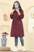 Trenchcoat 5533ZRF469-MS Burgundy - Thumbnail