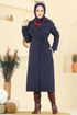 Trenchcoat 6248BSK463-MS Navy Blue - Thumbnail