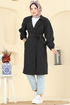 Trenchcoat 8005TEG847-MS Black - Thumbnail