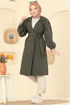 Trenchcoat 8005TEG847-MS Khaki - Thumbnail