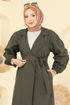 Trenchcoat 8005TEG847-MS Khaki - Thumbnail