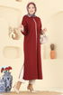 Tunic 0021KLB1050-MS Burgundy - Thumbnail