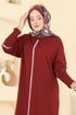 Tunic 0021KLB1050-MS Burgundy - Thumbnail