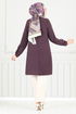 Tunic 016MR1077-M Dark Lilac - Thumbnail