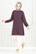 Tunic 016MR1077-M Dark Lilac - Thumbnail