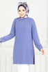 Tunic 016MR1077-M Light Indigo - Thumbnail
