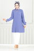 Tunic 016MR1077-M Light Indigo - Thumbnail