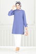 Tunic 016MR1077-M Light Indigo - Thumbnail
