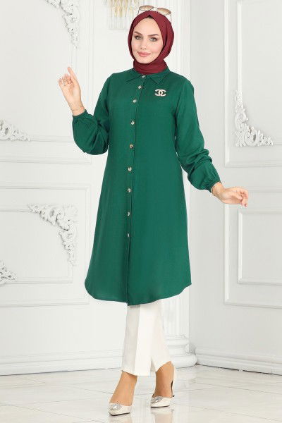 B.G.S. - Tunic 0171BG354-MS Light Emerald