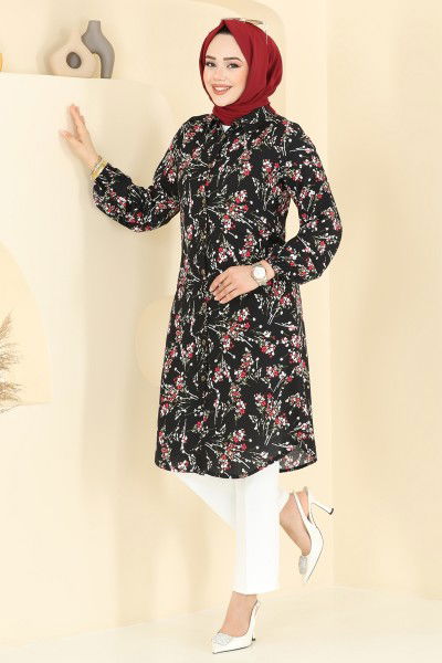 B.G.S. - Tunic 0174BG354-MS Black