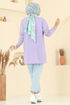 Tunic 101OZN1046-MS Lilac - Thumbnail