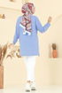 بلوز أزرق 102OZN1046-MS - Thumbnail