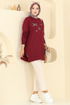 Tunic 102OZN1046-MS Burgundy - Thumbnail