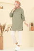 Tunic 102OZN1046-MS Khaki - Thumbnail