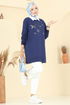 Tunic 102OZN1046-MS Navy Blue - Thumbnail