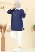 Tunic 102OZN1046-MS Navy Blue - Thumbnail