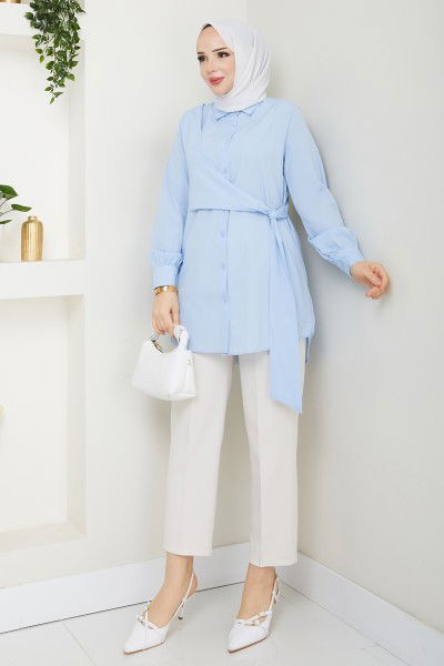 A.S.N. - Tunic 126ASN888-MS Baby Blue