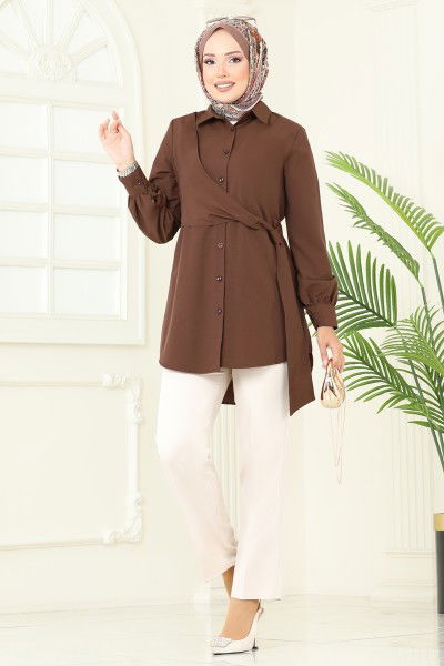 A.S.N. - Tunic 126ASN888-MS Brown