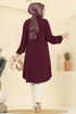 Tunic 2001ERK1158-MS Burgundy - Thumbnail