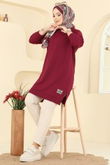 E.T.T. - Tunic 20455ETT926-MS Burgundy
