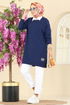 Tunic 20455ETT926-MS Navy Blue - Thumbnail