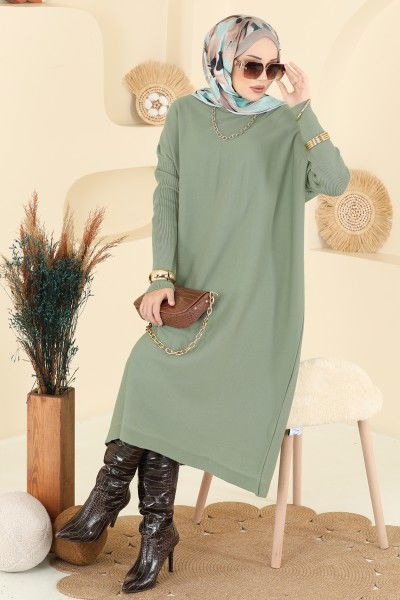 U.Z. - Tunic 2096UZ662-MS Almond Green