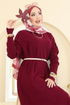 Tunic 2096UZ662-MS Burgundy - Thumbnail