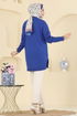 بلوز نيلي 2425UZ662-MS - Thumbnail