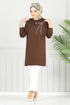 بلوز بني 2703AYD969-M - Thumbnail