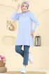 Tunic 2714AYD574-MS Baby Blue - Thumbnail