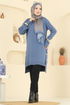 Tunic 2716AYD574-MS Indigo - Thumbnail