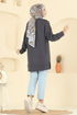 بلوز رمادي غامق 2727AYD574-MS - Thumbnail