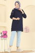 Tunic 2727AYD574-MS Navy Blue - Thumbnail