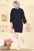 Tunic 2734AYD574-MS Navy Blue - Thumbnail