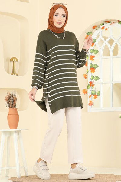 A.Y.D. - Tunic 2751AYD574-MS Khaki