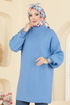 Tunic 2753AYD574-MS Baby Blue - Thumbnail