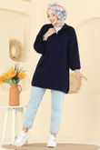 A.Y.D. - Tunic 2753AYD574-MS Navy Blue