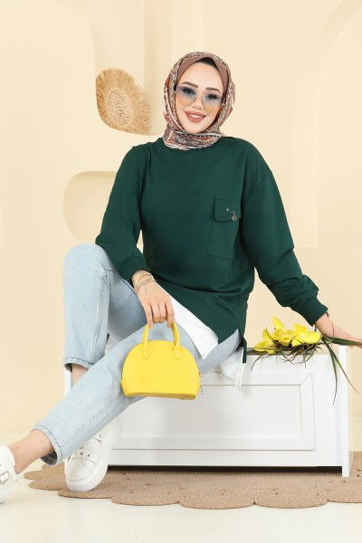 A.Y.D. - Tunic 2769AYD574-MS Emerald