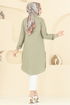 Tunic 3047KTR750-MS Almond Green - Thumbnail