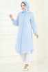 Tunic 3052KTR750-MS Baby Blue - Thumbnail