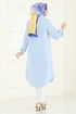 Tunic 3052KTR750-MS Baby Blue - Thumbnail