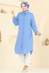 Tunic 3054KTR750-MS Baby Blue - Thumbnail